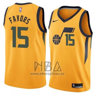 Camiseta Utah Jazz Derrick Favors NO 15 Statement 2018 Amarillo