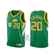 Camiseta Utah Jazz Donovan Udoka Azubuike NO 20 2020-21 Verde