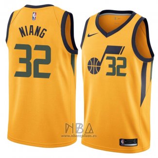 Camiseta Utah Jazz Georges Niang NO 32 Statement 2018 Amarillo