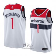 Camiseta Washington Wizards Chris Mccullough NO 1 Association 2018 Blanco