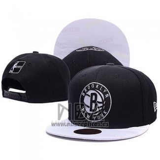 Gorra Brooklyn Nets Negro Blanco