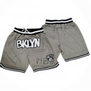 Pantalone Brooklyn Nets Just Don Gris