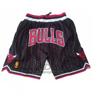 Pantalone Chicago Bulls Just Don 2019 Negro