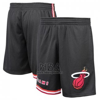 Pantalone Miami Heat Mitchell & Ness Negro