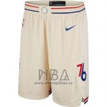 Pantalone Philadelphia 76ers Ciudad 2017-18 Amarillo