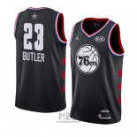 Camiseta All Star 2019 Philadelphia 76ers Jimmy Butler NO 23 Negro