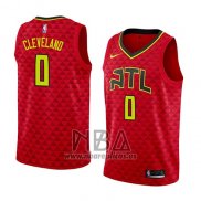 Camiseta Atlanta Hawks Antonius Cleveland NO 0 Statement 2018 Rojo