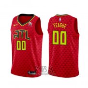 Camiseta Atlanta Hawks Jeff Teague NO 0 Statement 2020-21 Rojo