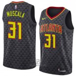 Camiseta Atlanta Hawks Mike Muscala NO 31 Icon 2018-19 Negro