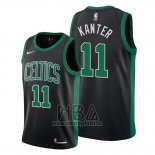 Camiseta Boston Celtics Enes Kanter NO 11 Statement Negro