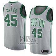 Camiseta Boston Celtics Kadeem Allen NO 45 Ciudad 2018 Gris