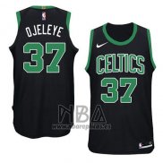 Camiseta Boston Celtics Semi Ojeleye NO 37 Statement 2018 Negro