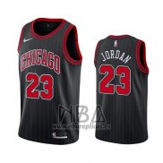 Camiseta Chicago Bulls Michael Jordan NO 23 Statement 2019-20 Negro