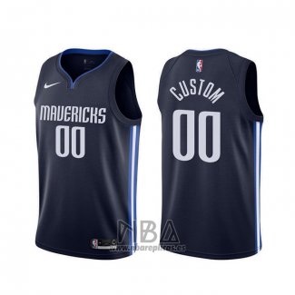 Camiseta Dallas Mavericks Personalizada Statement Azul