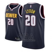 Camiseta Denver Nuggets Tyler Lydon NO 20 Icon 2018-19 Azul