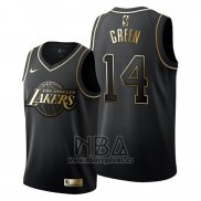 Camiseta Golden Edition Los Angeles Lakers Danny Green NO 14 Negro