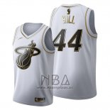 Camiseta Golden Edition Miami Heat Solomon Hill NO 44 2019-20 Blanco