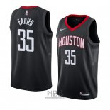 Camiseta Houston Rockets Kenneth Faried NO 35 Statement 2018 Negro