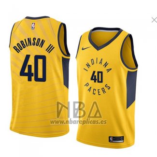 Camiseta Indiana Pacers Glenn Robinson III NO 40 Statement 2018 Amarillo