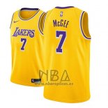 Camiseta Los Angeles Lakers Javale McGee NO 7 Icon 2018-19 Oro