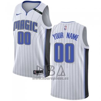 Camiseta Orlando Magic Personalizada 2017-18 Blanco