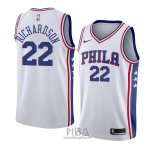 Camiseta Philadelphia 76ers Malachi Richardson NO 22 Association 2018 Blanco