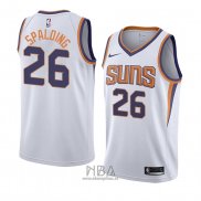 Camiseta Phoenix Suns Knicks Ray Spalding NO 26 Association 2018 Blanco