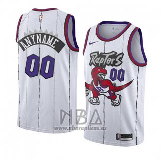 Camiseta Toronto Raptors Personalizada Classic Edition 2019-20 Blanco