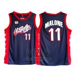 Camiseta USA 1996 Karl Malone NO 11 Negro