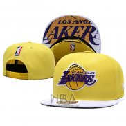 Gorra Los Angeles Lakers 9FIFTY Snapback Amarillo Blanco