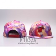 Gorra Miami Heat Snapback Rosa