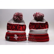 Gorro Beanie Houston Rockets Rojo Gris