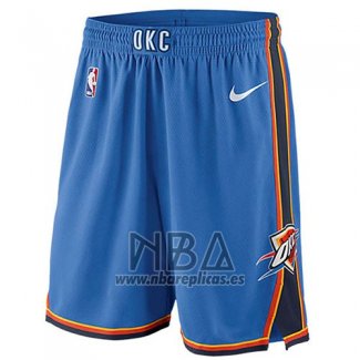 Pantalone Oklahoma City Thunder 2017-18 Azul2