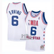 Camiseta All Star 1985 Julius Erving NO 6 Blanco