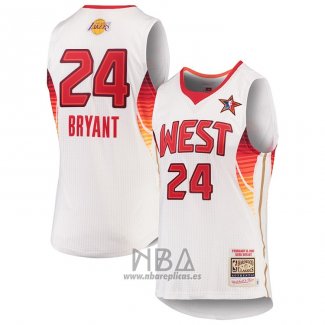 Camiseta All Star 2009 Kobe Bryant NO 24 Blanco