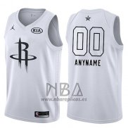 Camiseta All Star 2018 Houston Rockets Nike Personalizada Blanco