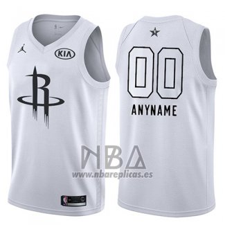 Camiseta All Star 2018 Houston Rockets Nike Personalizada Blanco