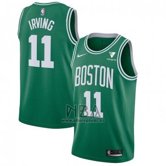 Camiseta Boston Celtics Kyrie Irving NO 11 Icon 2021-22 Verde