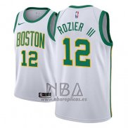 Camiseta Boston Celtics Terry Rozier III NO 12 Ciudad 2018-19 Blanco