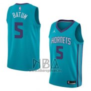 Camiseta Charlotte Hornets Nicolas Batum NO 5 Icon 2018 Verde