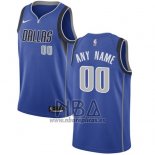 Camiseta Dallas Mavericks Personalizada 2017-18 Azul