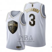 Camiseta Golden Edition Cleveland Cavaliers Andre Drummond NO 3 2019-20 Blanco