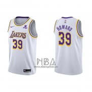 Camiseta Los Angeles Lakers Dwight Howard NO 39 Association 2021-22 Blanco