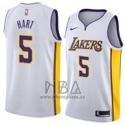 Camiseta Los Angeles Lakers Josh Hart NO 5 Association 2018 Blanco