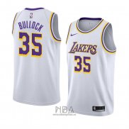 Camiseta Los Angeles Lakers Reggie Bullock NO 35 Association 2018-19 Blanco