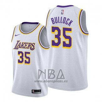 Camiseta Los Angeles Lakers Reggie Bullock NO 35 Association Blanco