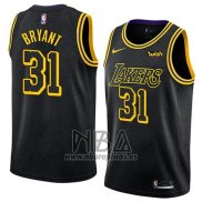 Camiseta Los Angeles Lakers Thomas Bryant NO 31 Ciudad 2018 Negro