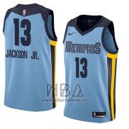 Camiseta Memphis Grizzlies Jaren Jackson Jr. NO 13 Statement 2018 Azul