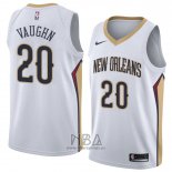 Camiseta New Orleans Pelicans Rashad Vaughn NO 20 Association 2018 Blanco