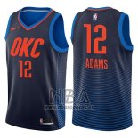 Camiseta Oklahoma City Thunder Steven Adams NO 12 Statement 2017-18 Azul